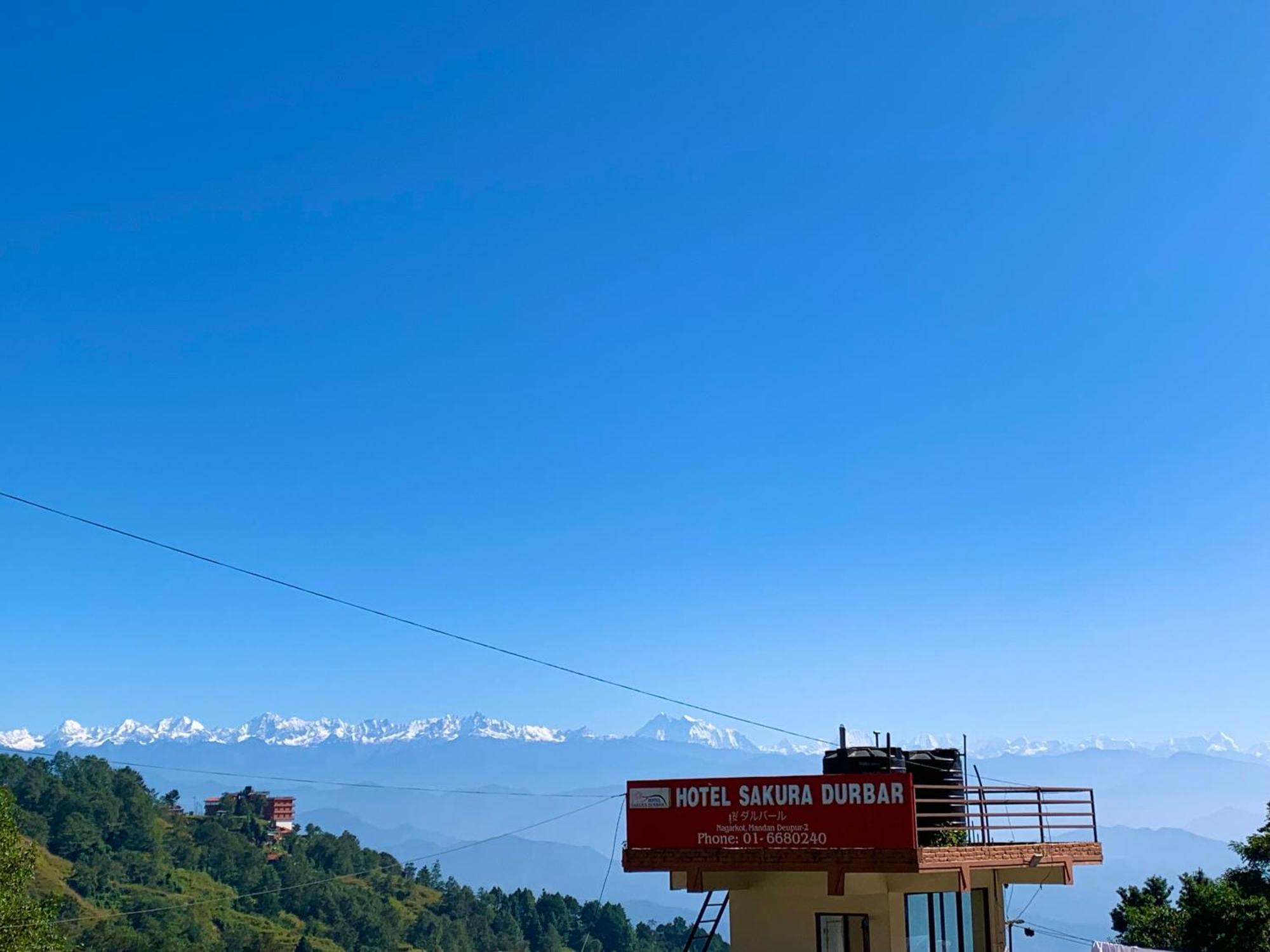 Hotel Sakura Durbar Nagarkot Bagian luar foto